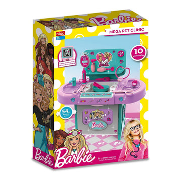 Barbie 10 Piece Mega Pet Clinic Set